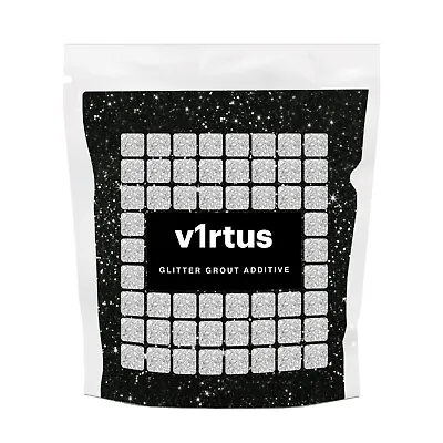 V1rtus Black Glitter Grout 100g Additive Wall Floor Glass Mosaic Bathroom • $17.37