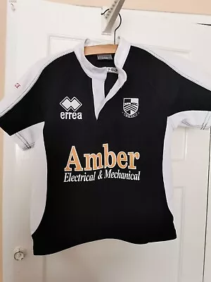 Pontypridd RFC Rugby Union Shirt Errea Home Kit PRFC Jersey Wales 2010 Child 10y • £10