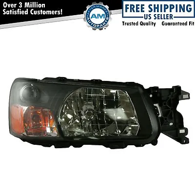 Right Headlight Assembly Passenger Side For 2003-2004 Subaru Forester SU2503111 • $73.81