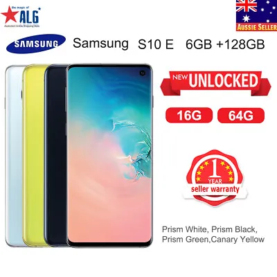 New 5.8  Factory Unlocked Samsung Galaxy S10E G970U 6G/128GB Free Express Gift • $329.99