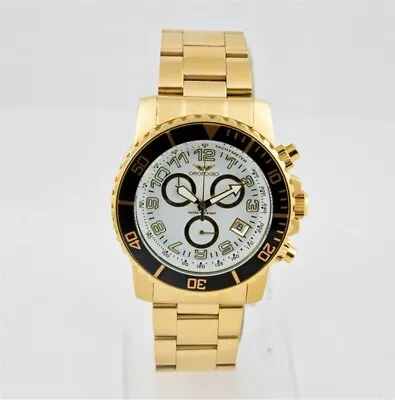 18 Kt Gold Plated Orologio Monza Collection Men’s Chronograph Watch. • $315