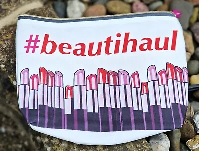 MAC Beautiful #beautihaul Makeup Bag Lipstick Design • £16.99