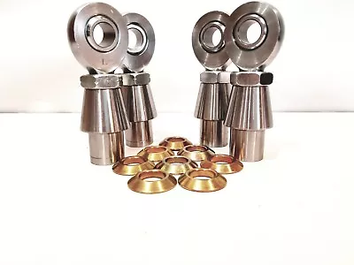 7/8  X 3/4  4-Link Chromoly Rod End Kit W/ Cone Spacers Heim (Bung 1-1/2 X.120)  • $144.99