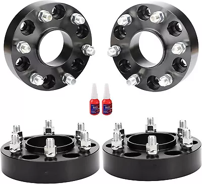 (4) 1.5  6 Lug Hubcentric Black Wheel Spacers Adapter 6x135 For Ford F150 Raptor • $83.99