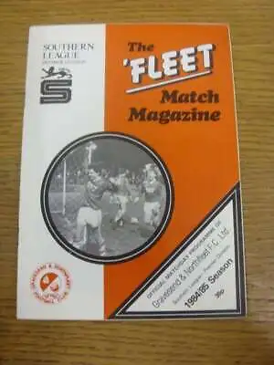 09/03/1985 Gravesend And Northfleet V Fareham Town & 12/03/1985 V Witney Town [J • £3.99