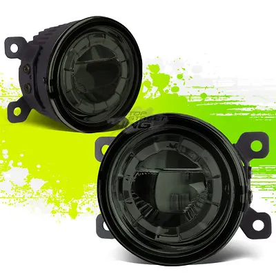 Smoked Lens LED Projector Fog Lights For Frontier Mustang Ranger Forester Versa • $62