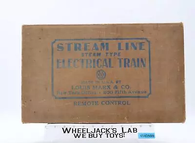 Streamline Steam Type Electrical Train 1950s Louis Marx Vintage Toy Train Set • $175