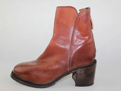 Women's Shoes MOMA 7 (EU 37) Ankle Boots Brown Leather DF279-37 • $115.90