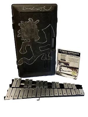 LUDWIG MUSSER Percussion Xylophone M650 30 Bells Travel Case HATCHETMAN ICP Art • $79.99