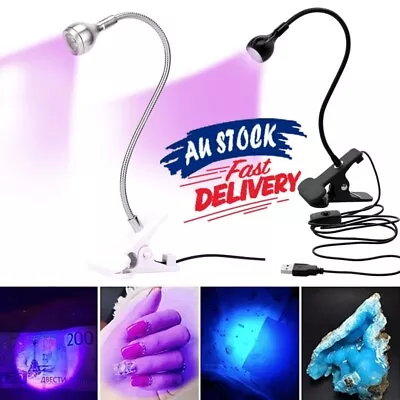 Tube LED Curing Ultraviolet Lights UV Gel Curing Light Desk Lamp Nail Dryer • $14.54