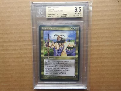 Angus Mackenzie Italian BGS 9.5 GEM MINT [Legends] Mtg Magic Free Priority Mail! • $199.99