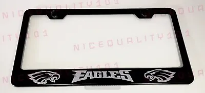 Eagles Football NFL Stainless Steel Chrome Finished License Plate Frame • $11.99