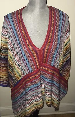 MISSONI Poncho With Pockets One Size ($410) NWT • $151.20