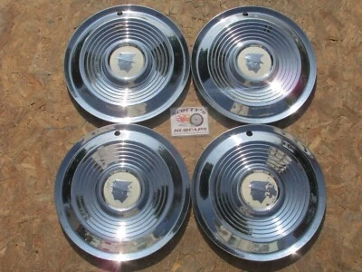 $299.95 • Buy 1956 Mercury Montclair, Monterey, Custom 15  Wheel Covers, Hubcaps, Set Of 4