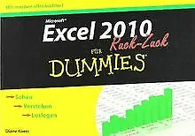£4.81 • Buy Excel 2010 Für Dummies Ruck-Zuck (Fur Dummies) By Koe... | Book | Condition Good