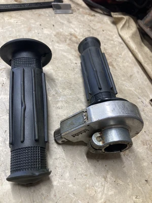 $88 • Buy Magura Trap Door Throttle Assembly Grips AHRMA Vintage MX  7/8 West Germany