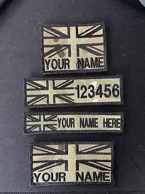 MTP Army Multicam Personalised Embroidery ID Custom Morale Patch UK Made • $7.46