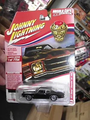 $10.99 • Buy Johnny Lightning 1/64 Muscle Cars 1971 Chevrolet Chevelle Black NIB