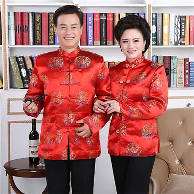 Tang Suit Chinese Traditional Clothing Men's Chinese Style Retro Jacket Coat • £30.84