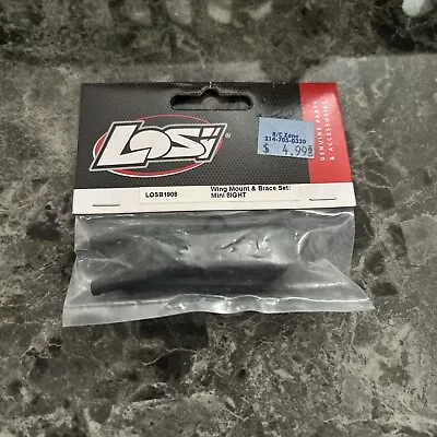 Losi LOSB1908 MINI 8IGHT Wing Mount & Brace Set • $22.50