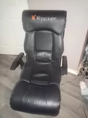 £60 • Buy X-Rocker ELITE PRO GAMING CHAIR. BLUETOOTH! 5150201 BLACK. Ps & XBOX HDMI. 