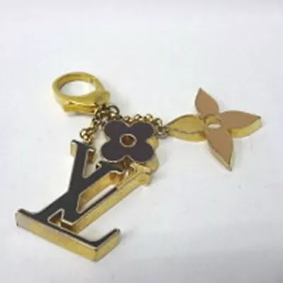 Authentic Louis Vuitton Fleur De Monogram Key Chain Bag Charm M67119 Used F/S • $123.50