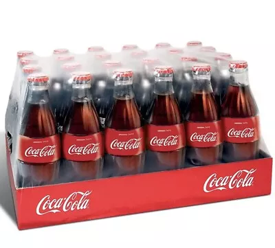 Coca Cola Glass Bottle 200 Ml (Pack Of 24) Fast Shipping • £29