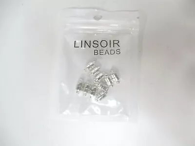 Linsoir Silver Small Magnetic Barrel Clasps For Arthritis Person - Pack Of 10  • $14.95