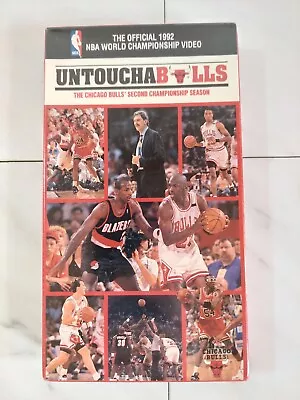 Untouchabulls VHS Chicago Bulls 1991-1992 Championship New & Factory Sealed • $6.95