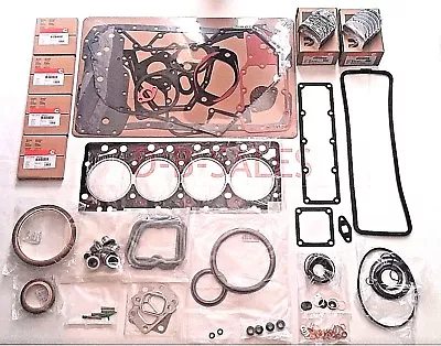 $285 • Buy 4BT VE P7100 QUALITY RE-RING REBUILD KIT With ROD BEARINGS For CUMMINS 3.9 12V