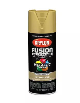 Krylon Fusion All In One Spray Paint 5x Stornger 12 Oz (Pick Your Color) • $10.66