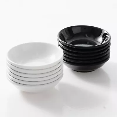 6Pcs Melamine Dipping Bowls Sauce Dishes Unbreakable Heat-Resistant_Round Gift • £11.99