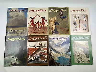 Lot Of 8 Montana Magazine Of Western History Mixed 2009 2007 2006 2005 2004 • $7.95