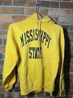 Vintage Mississippi State Bulldogs Sweatshirt Hoodie Set Sweatpants Large Xl  • $49.99