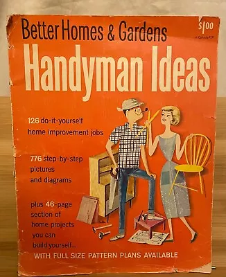 Better Homes & Gardens: Handyman Ideas 1954 • $9.99