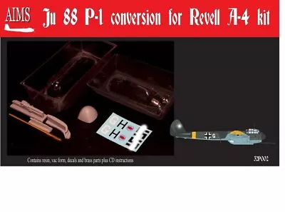 AIMS 1/32 Junkers Ju 88 P-1 Conversion Set For Revell Ju-88A-4 Kits • $46.98