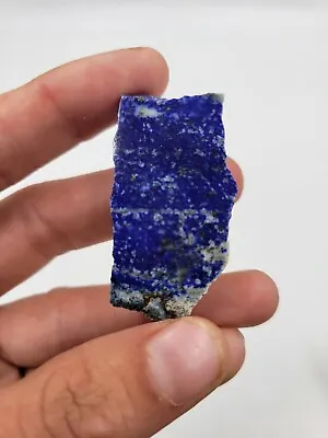 Natural Lapis Lazuli Crystal Half Polished Half Raw SLAB • $12