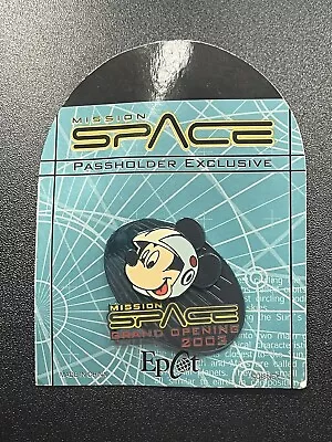 Disney WDW - Mickey Mission Space - Grand Opening 2003 Annual Passholder LE Pin • $9.99