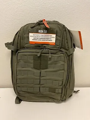 5.11 Rush 24 2.0 37L Tactical Backpack - Ranger Green - Style 56563 • $105