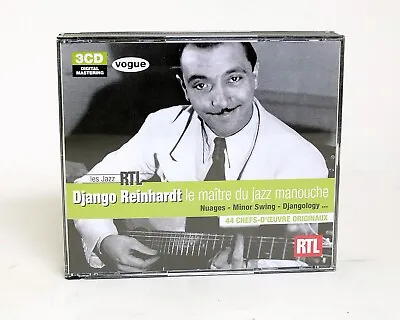Django Reinhardt Le Maitre Du Jazz Manouche 3x Disc Set CD • $14.03