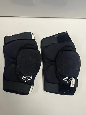 Fox Racing Launch Pro Knee Guards - Black Size Large L Mountain Biking  MTB • $70