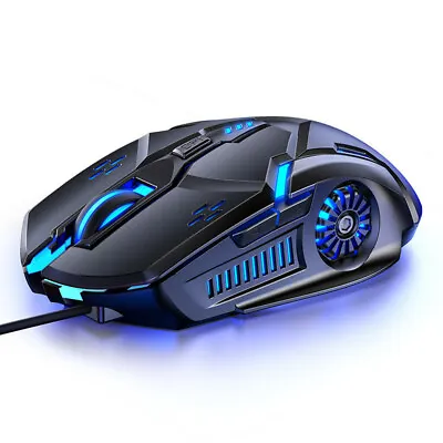 Gaming Mouse RGB LED USB Wired Optical Laser Game Mice For PC Laptop Computer • $14.70