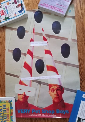 £205.27 • Buy Pet Shop Boys High Glossy Original Promo 1993, 20x30 Inches Poster!! Very Rare!!