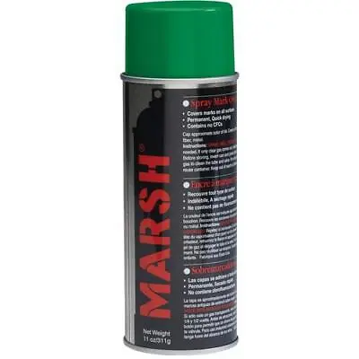 Marsh Spray Stencil Ink Green 12/Case • $149.99