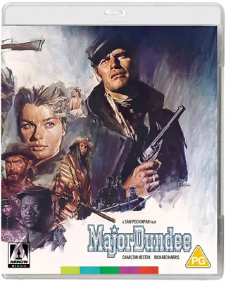 £16.49 • Buy Major Dundee Blu-ray (2022) Charlton Heston, Peckinpah (DIR) Cert PG ***NEW***