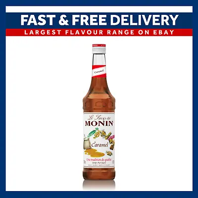 Monin Syrup Plastic 1L Bottle Range  AS USED BY COSTA Add Pourer • £13.25