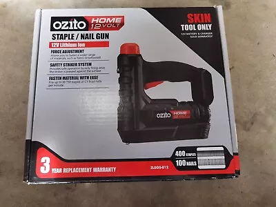 Ozito 12V Cordless T50 Staple C1 Brad Nail Gun Tool Only • $65.98