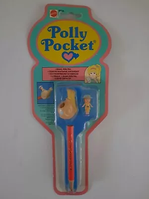 Vintage Rare 1990 Mattel Polly Pocket Snail Pen Pal Toy Unopened New In Pack  • $149.99