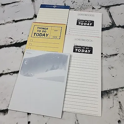 Vintage Note Paper Pads Lot Of 5  • $14.99