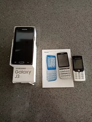 3 Old Mobile Phones Nokia Sony Samsung Spares Or Repair • £8
